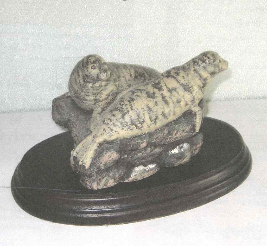 Majestic Wildlife of North America Harbour Seal - Boxed by Hamilton Collection-1