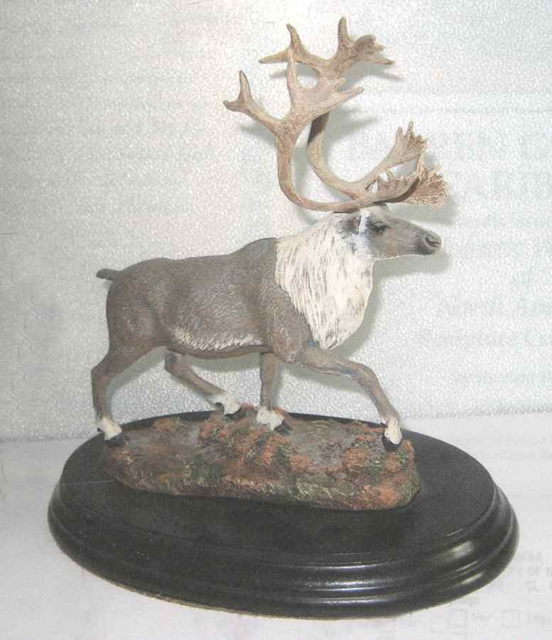 Majestic Wildlife of North America Barren Ground Caribou - Boxed by Hamilton Collection-1
