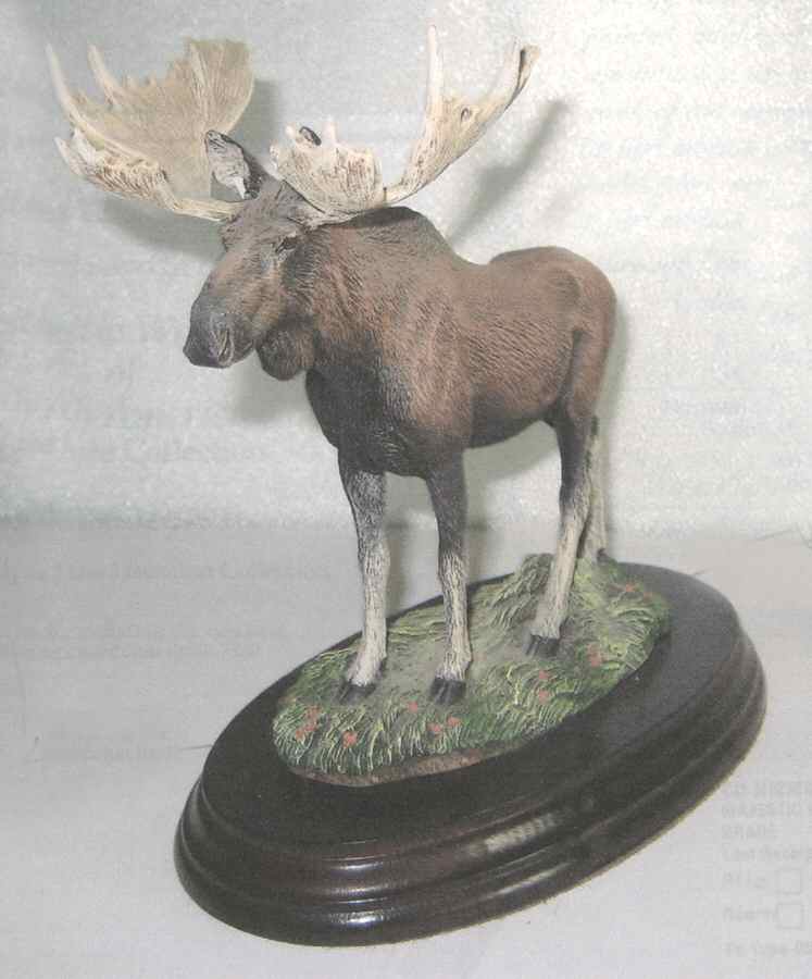 Majestic Wildlife of North America Alaskan Moose - No Box by Hamilton Collection-1