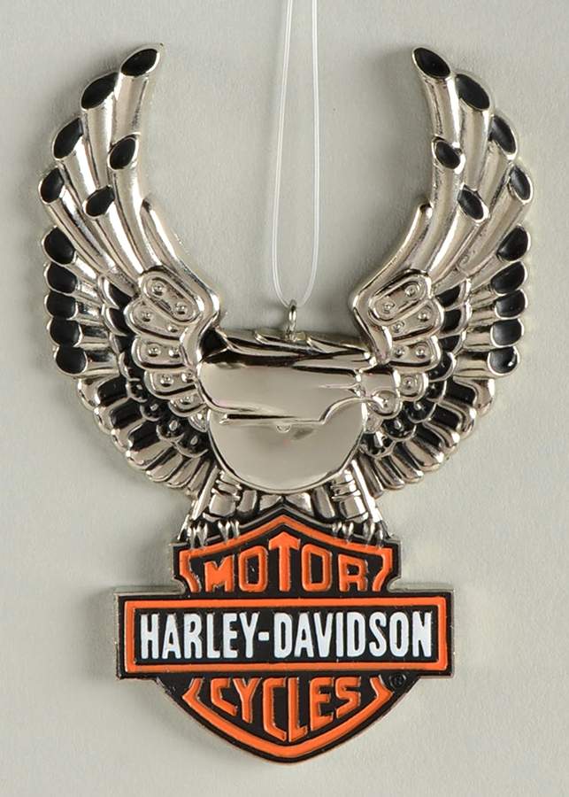 Harley Davidson Bar And Shield - No Box by Hallmark Gold Crown-1