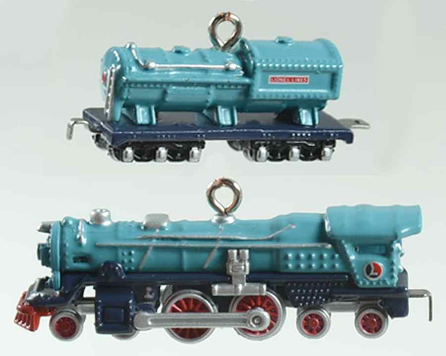 Lionel Train-Miniature 2003-Blue Comet - No Box by Hallmark Gold Crown-1