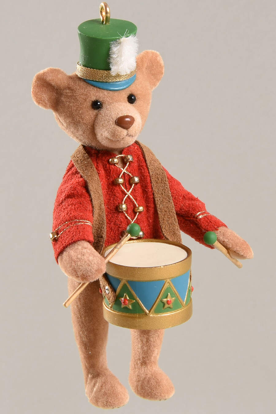 2006 Hallmark Christmas Ornaments North Pole Band Teddy - Boxed by Hallmark Gold Crown-1