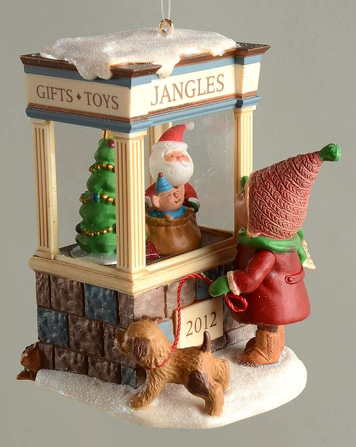 Christmas Windows Window #10-2012 - No Box by Hallmark Gold Crown-1