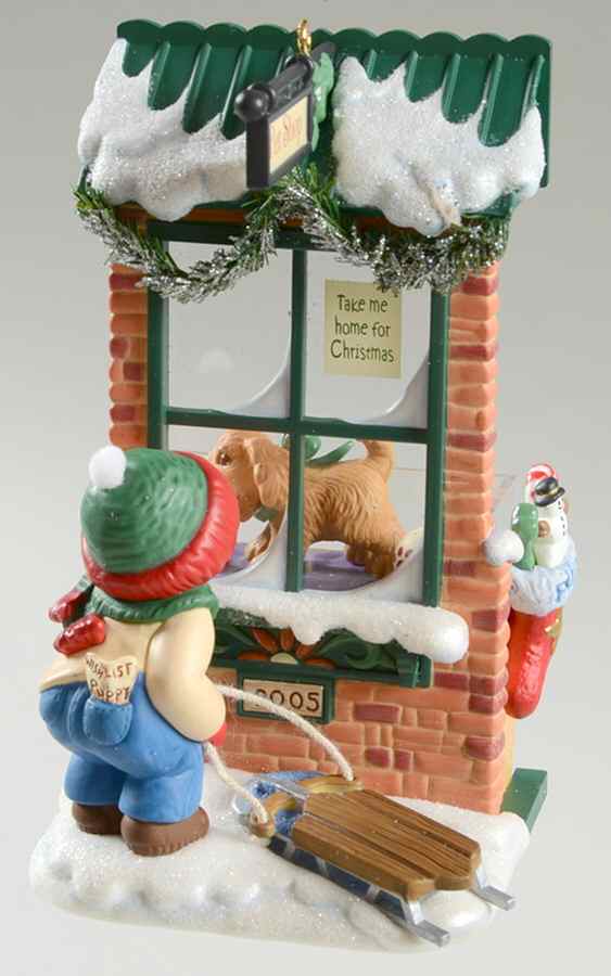 Christmas Windows Windows #3-2005 - Boxed by Hallmark Gold Crown-1
