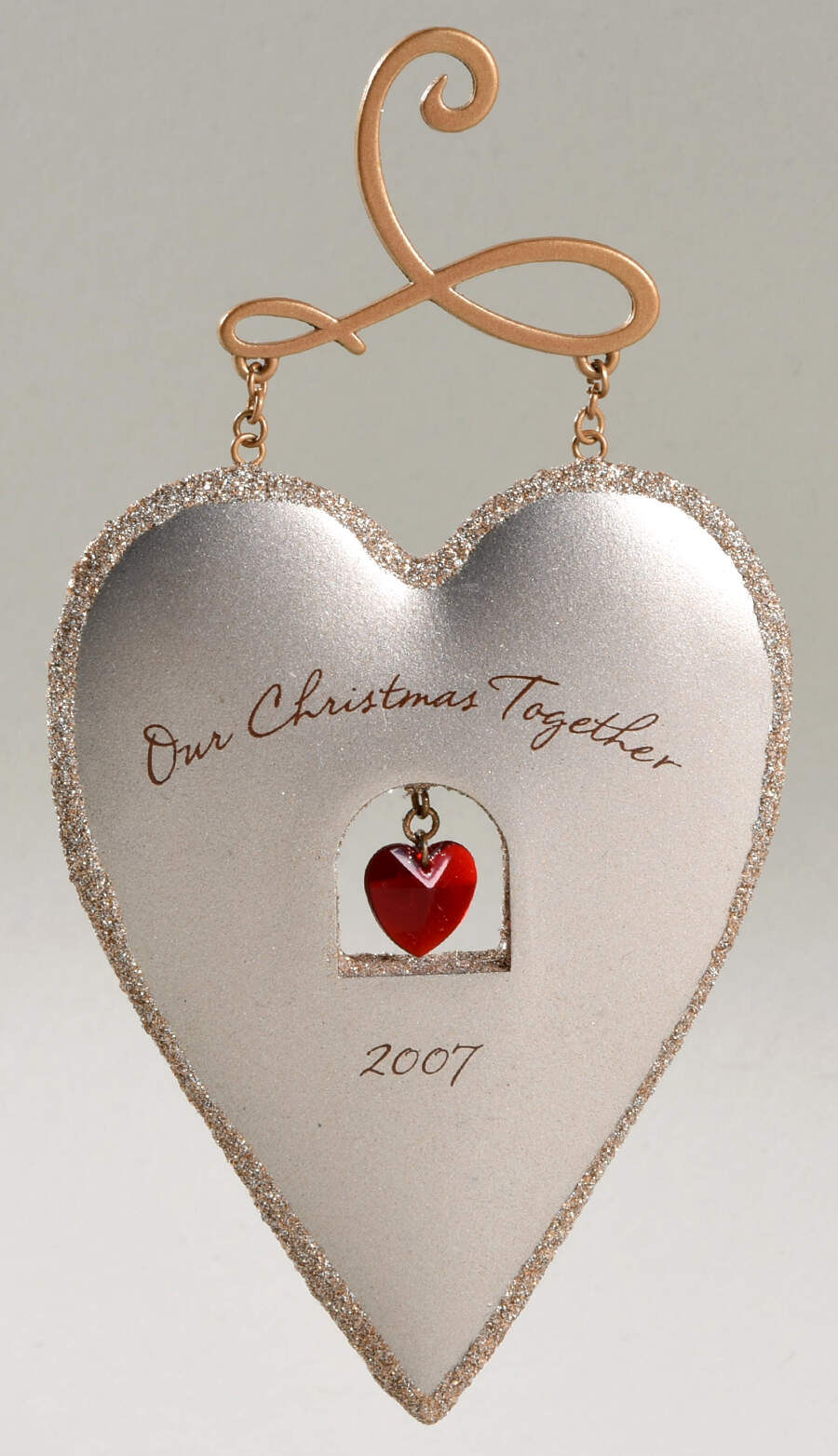 2007 Hallmark Christmas Ornaments Our Christmas Together - Boxed by Hallmark Gold Crown-1