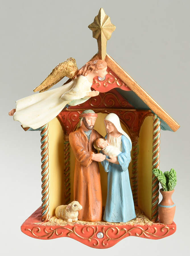 2007 Hallmark Christmas Ornaments A Child Was Born - No Box by Hallmark Gold Crown-1