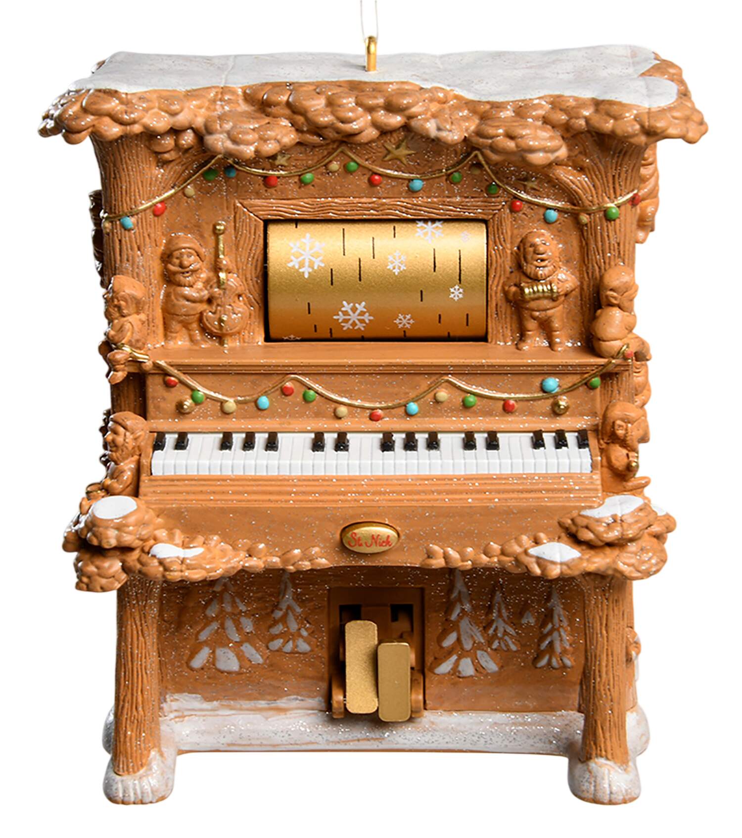 2007 Hallmark Christmas Ornaments Merry Music For Santa-Magic - Boxed by Hallmark Gold Crown-1