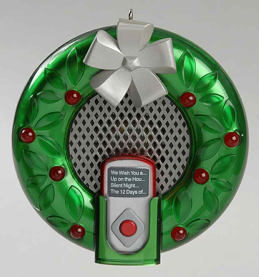 2007 Hallmark Christmas Ornaments Sound A Lot Like Christmas - Boxed by Hallmark Gold Crown-1