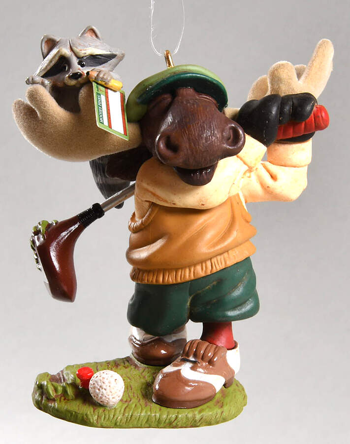 2008 Hallmark Christmas Ornaments In The Holiday Swing-Golf - No Box by Hallmark Gold Crown-1