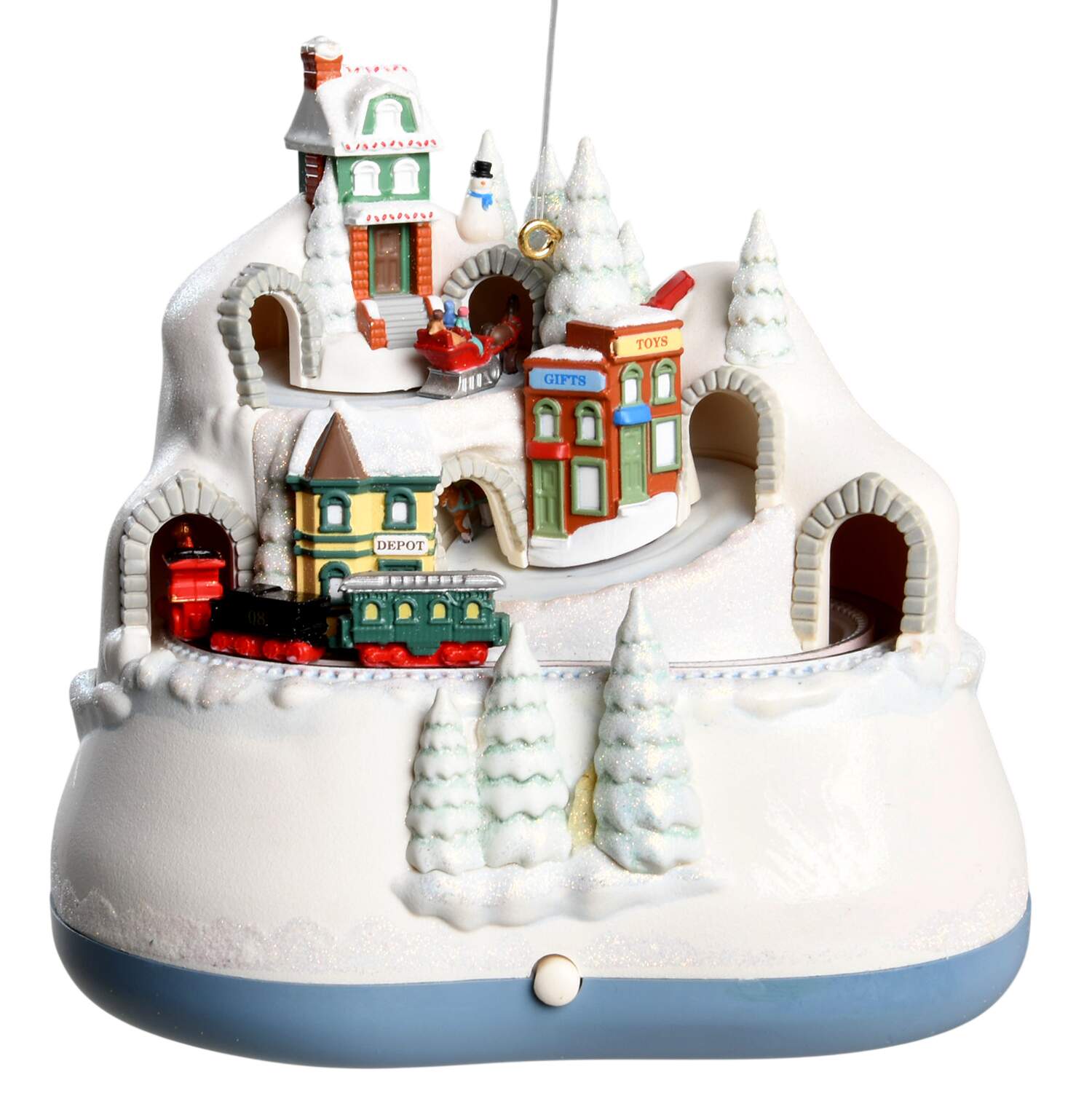 2008 Hallmark Christmas Ornaments Home For Christmas-Magic - Boxed by Hallmark Gold Crown-1