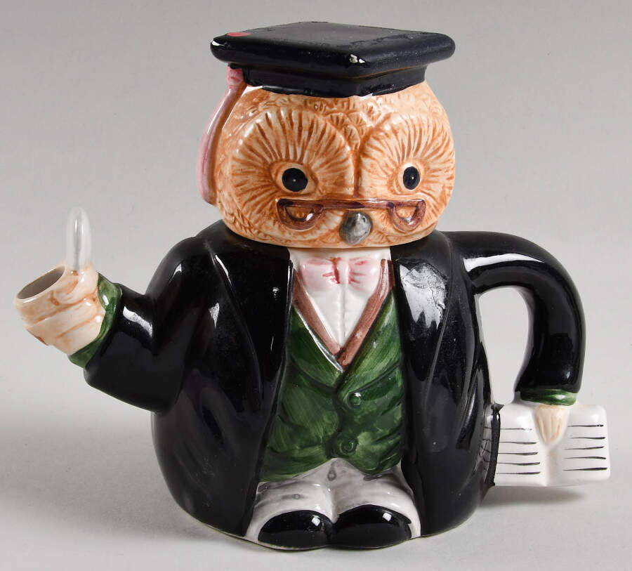 Heritage Mint Figural Teapot Owl - Boxed by Heritage Mint-1