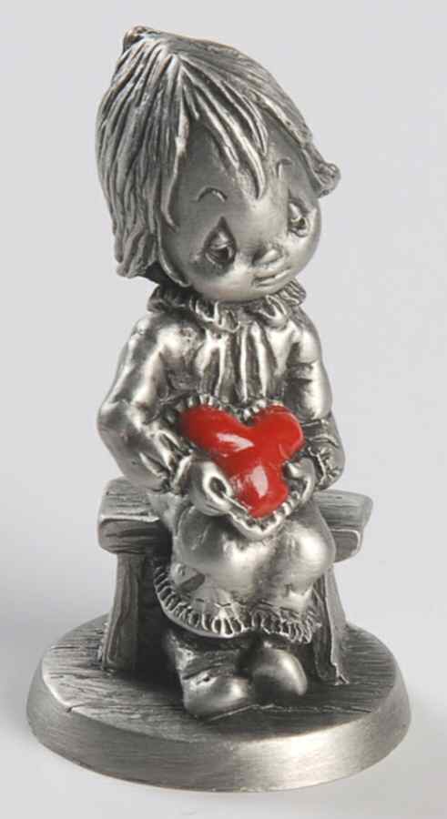Little Gallery Pewter Figurines Sew In Love - Boxed by Hallmark Gold Crown-1