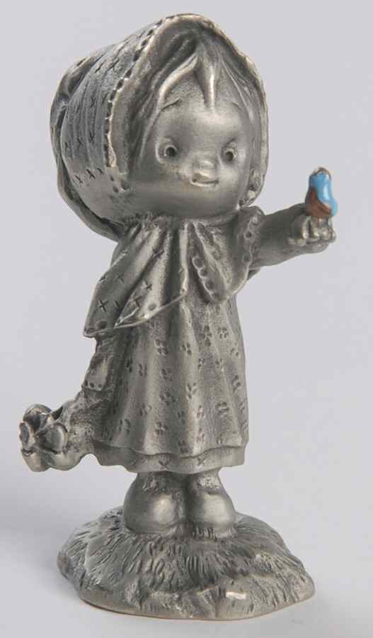 Little Gallery Pewter Figurines Happy Day - Boxed by Hallmark Gold Crown-1