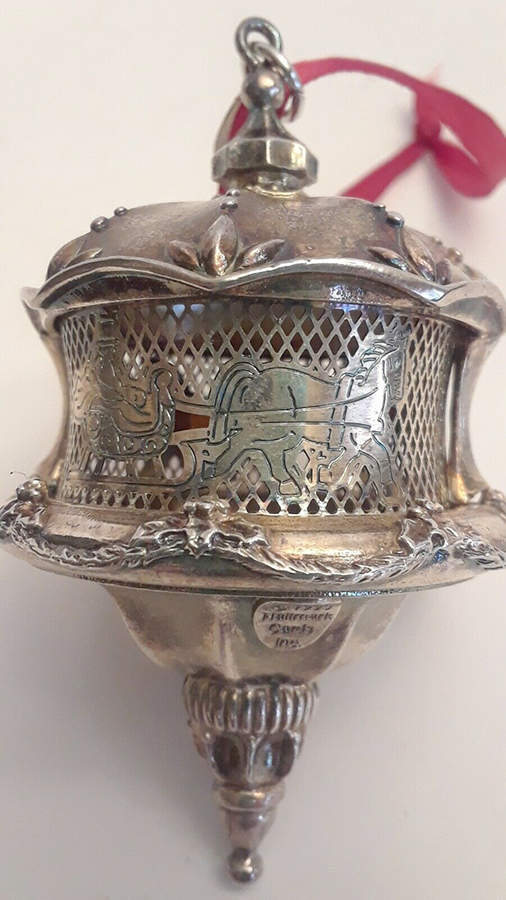 Old World Silver Sleigh - Boxed by Hallmark Gold Crown-1