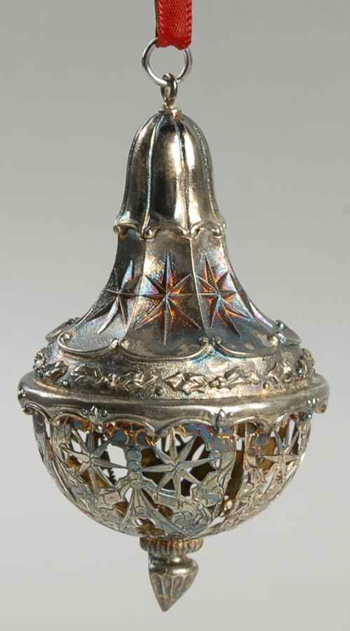 Old World Silver Stars & Holly - Boxed by Hallmark Gold Crown-1