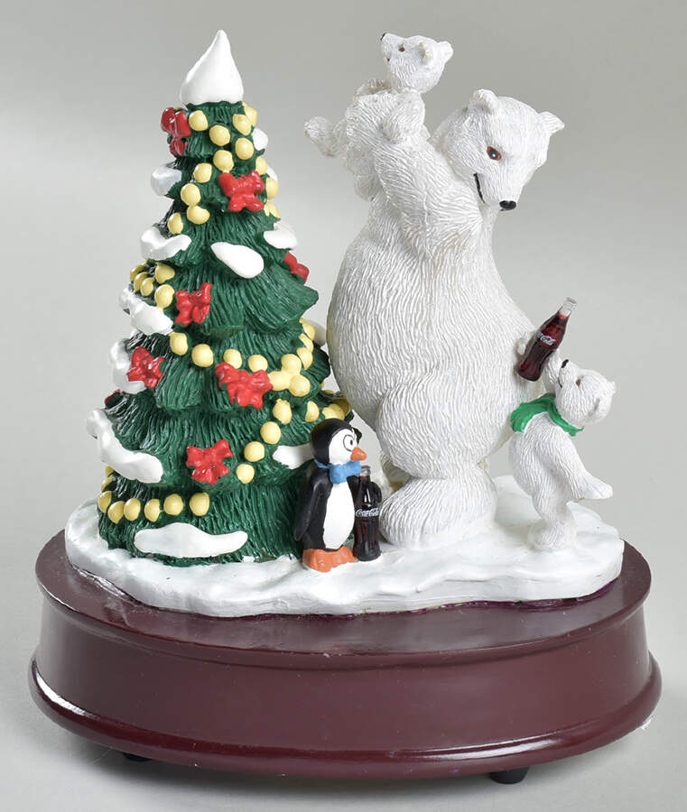 Christmas Around the World Polar Bears Tree Trimming-Musical - Boxed by House of Lloyd-1