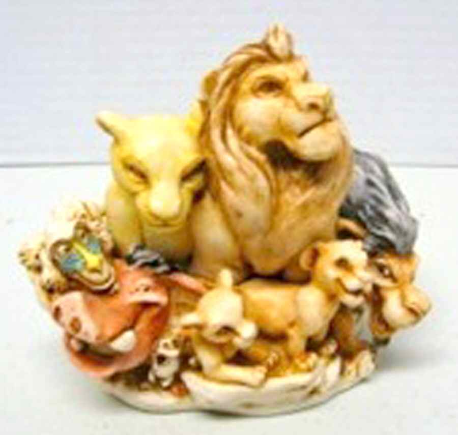 Disney Boxes Lion King's Pride Rock - No Box by Harmony Kingdom-1