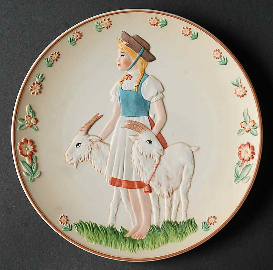 The Story of Heidi Heidi - With Box by Hamilton Collection-1