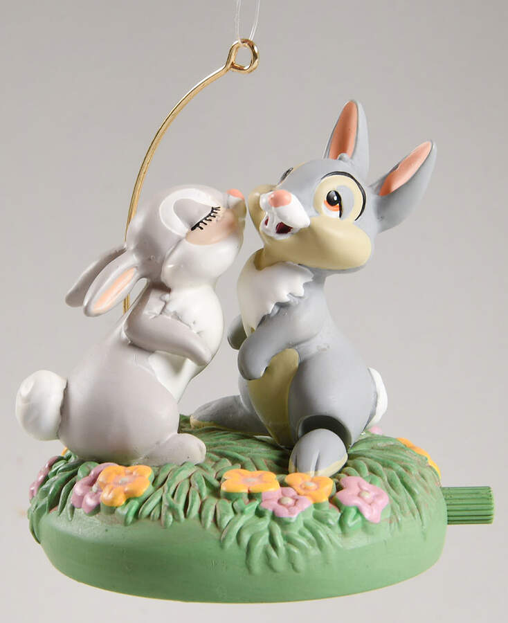 Bambi-Disney All A Twitter-Magic, Windup - Boxed by Hallmark Gold Crown-1