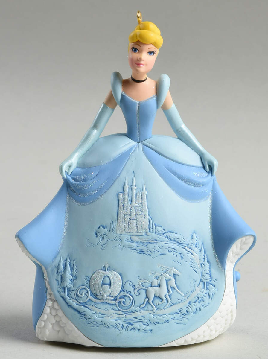 Cinderella-Disney Dreams Do Come True - No Box by Hallmark Gold Crown-1