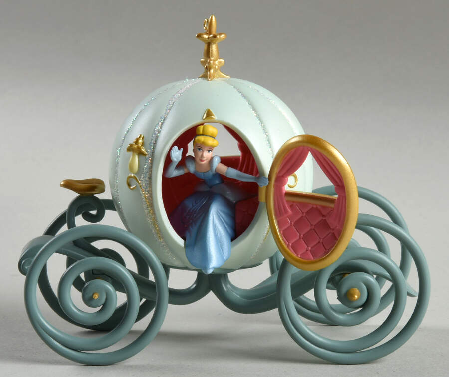 Cinderella-Disney Her Moment To Shine - No Box by Hallmark Gold Crown-1