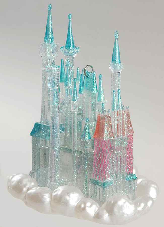 Cinderella-Disney Cinderella's Castle - Boxed by Hallmark Gold Crown-1