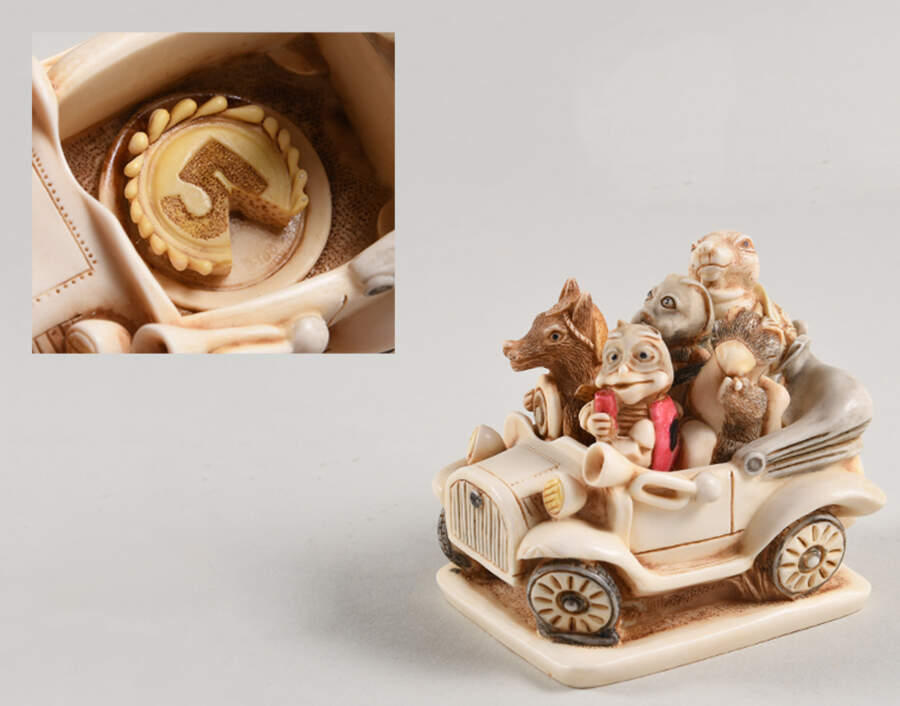 Royal Watch Collector's Club Fab 5 Party Boys - No Box by Harmony Kingdom-1