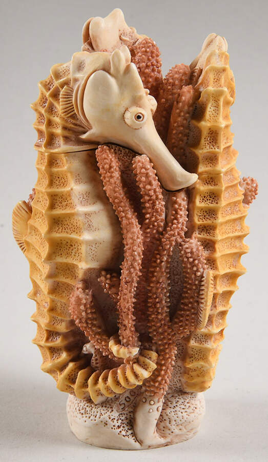 Treasure Jests Quarles' Reef - Yellow Orange - No Box by Harmony Kingdom-1