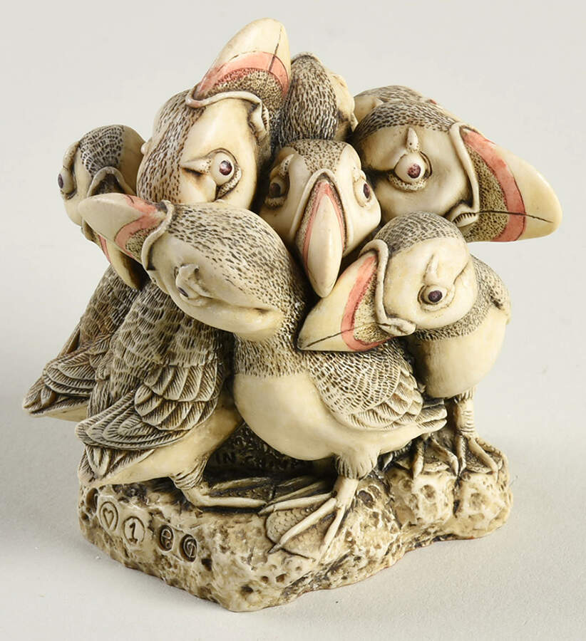 Treasure Jests In Fine Feather - With Box by Harmony Kingdom-1