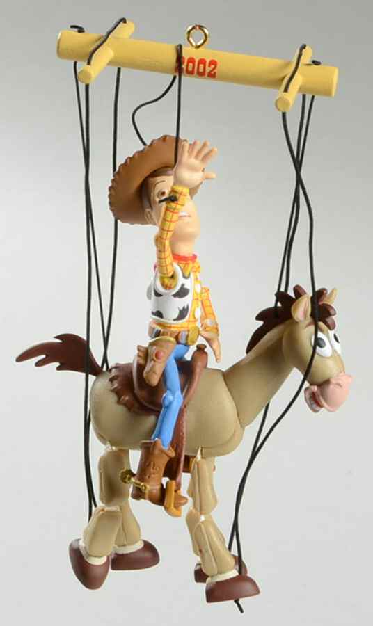 Toy Story Disney-Pixar Woody & Bullseye - Boxed by Hallmark Gold Crown-1