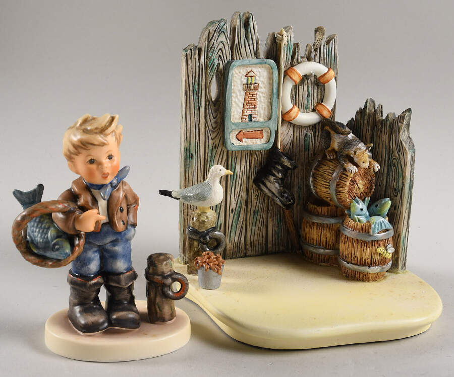 Catch of the Day Catch Of The Day-Collectors Set - No Box by M.I. Hummel-1