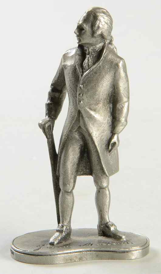Fathers of the American Revolution James Madison - No Box by Hudson Pewter-1