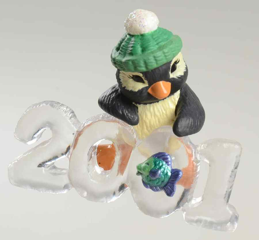 Cool Decade 2001-Penguin - Boxed by Hallmark Gold Crown-1
