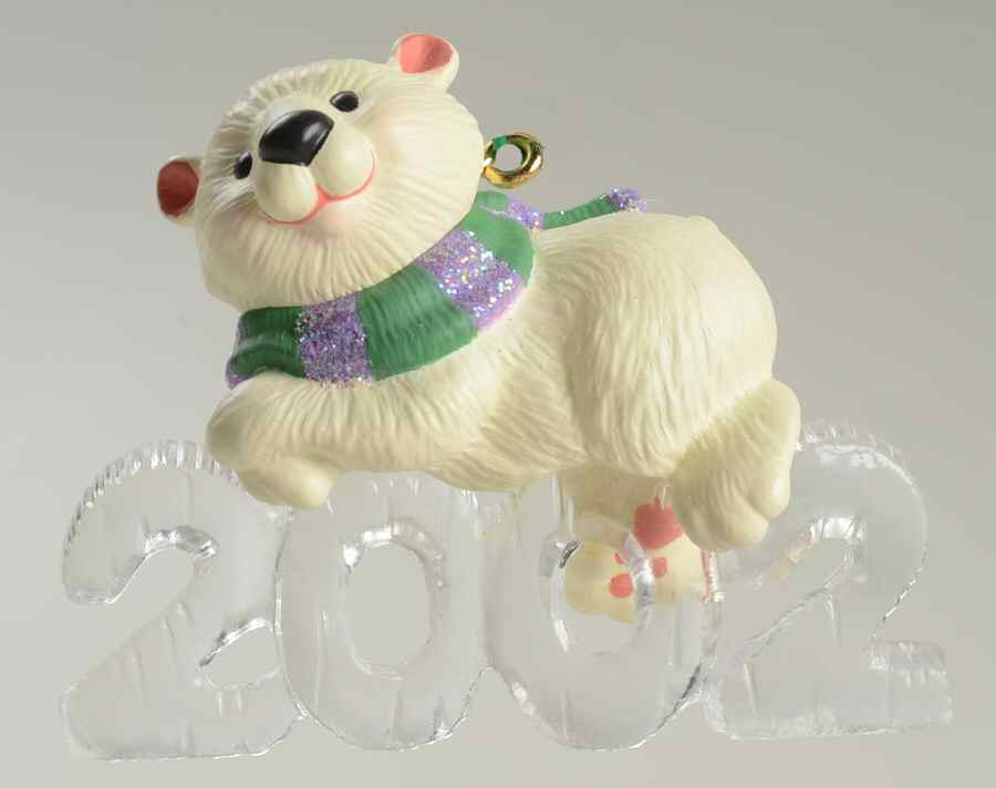 Cool Decade 2002-Polar Bear - Boxed by Hallmark Gold Crown-1