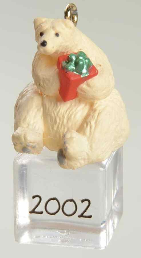 Ice Block Buddies-Miniature 2002-Polar Bear - Boxed by Hallmark Gold Crown-1