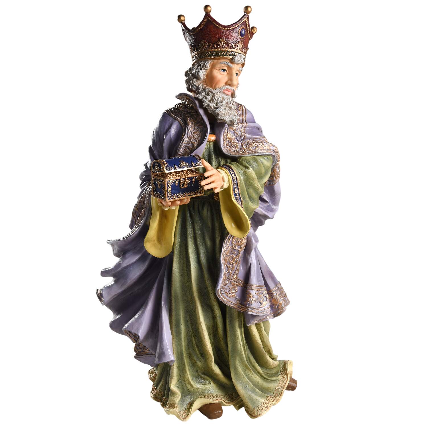 Magnificent Holy Night King Gaspar - No Box by Hawthorne Village-1