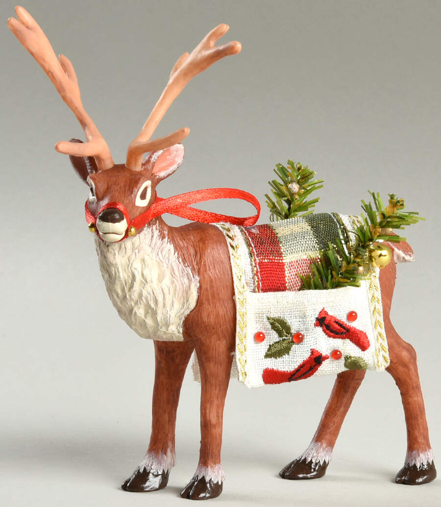Father Christmas 2018 Father Christmas Reindeer - Boxed by Hallmark Gold Crown-1