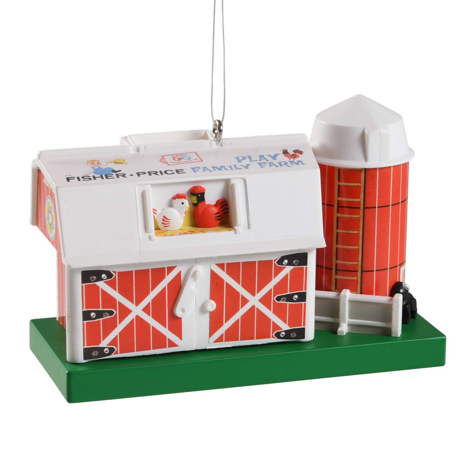 Fisher-Price Toys Play Family Farm-2008 - No Box by Hallmark Gold Crown-1