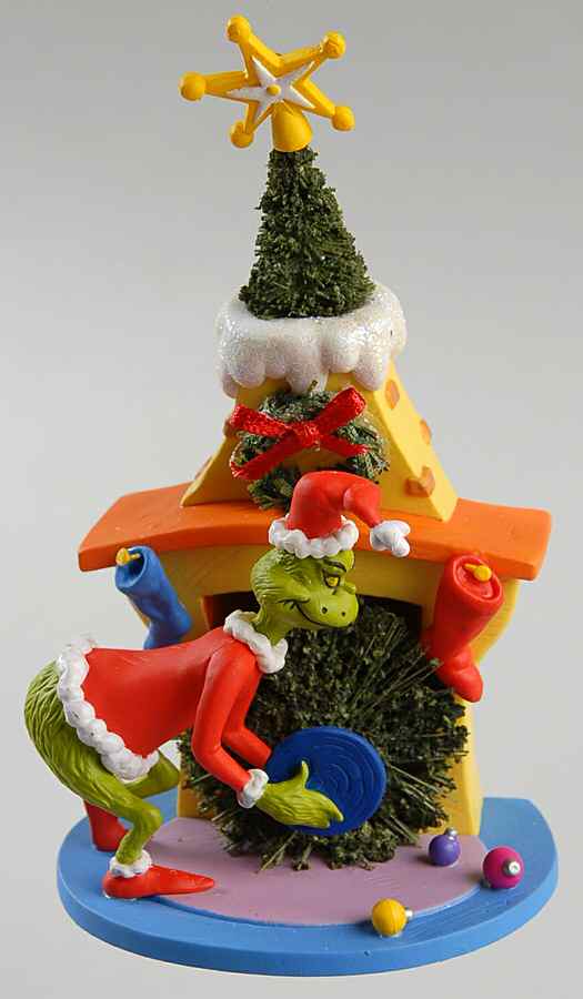How the Grinch Stole Christmas 2007-He's A Mean One - No Box by Hallmark Gold Crown-1