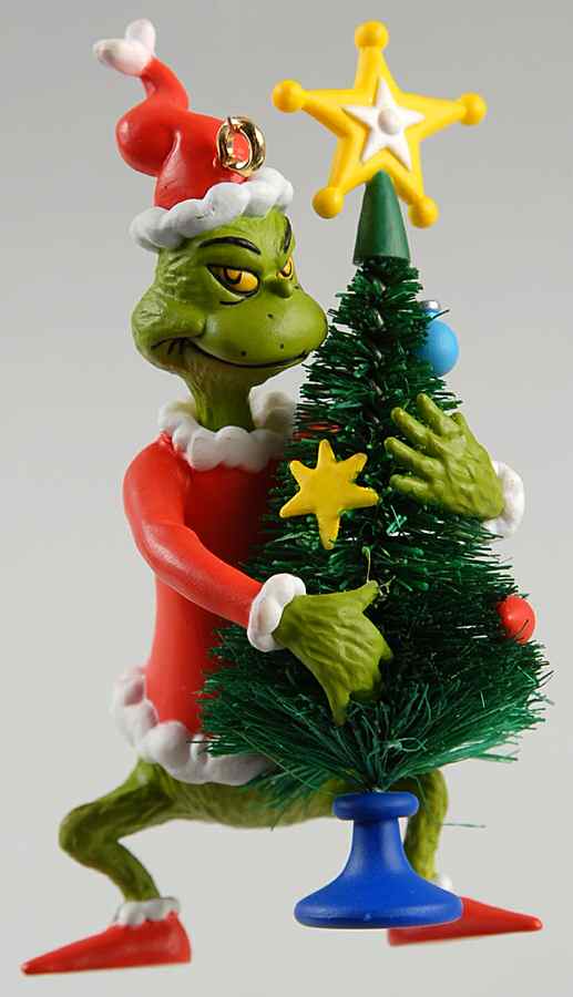 How the Grinch Stole Christmas 2005-Tree Napper At Work - Boxed by Hallmark Gold Crown-1