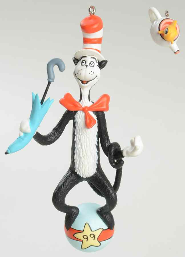 Dr. Seuss Books 1999-#1-The Cat In The Hat - No Box by Hallmark Gold Crown-1