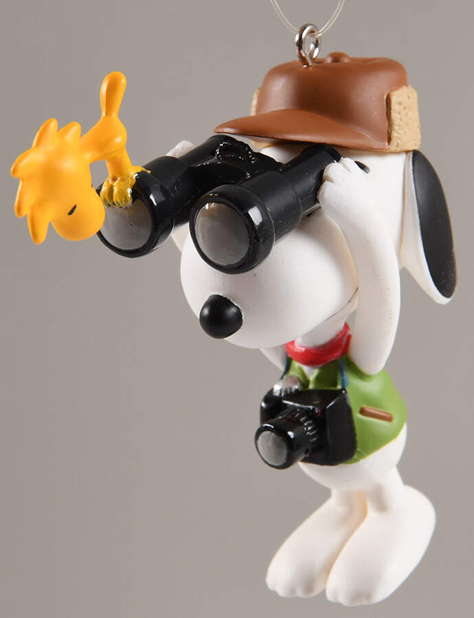 Spotlight on Snoopy 2013-Bird Watcher Snoopy - No Box by Hallmark Gold Crown-1