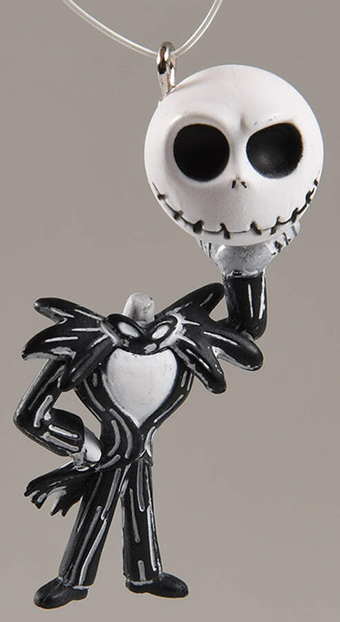 Nightmare Before Christmas Lil Jack Skellington - No Box by Hallmark Gold Crown-1