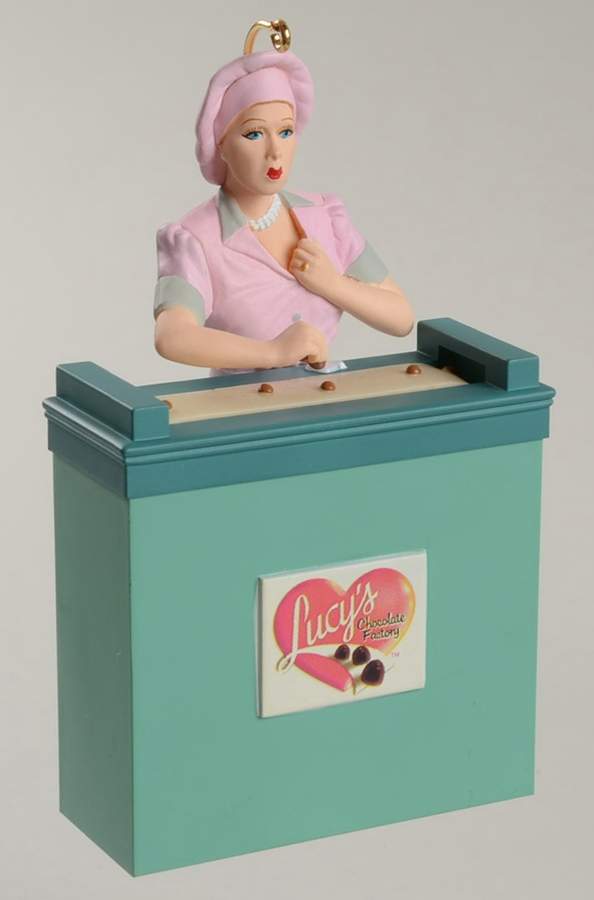 I Love Lucy Job Switching  - Boxed by Hallmark Gold Crown-1