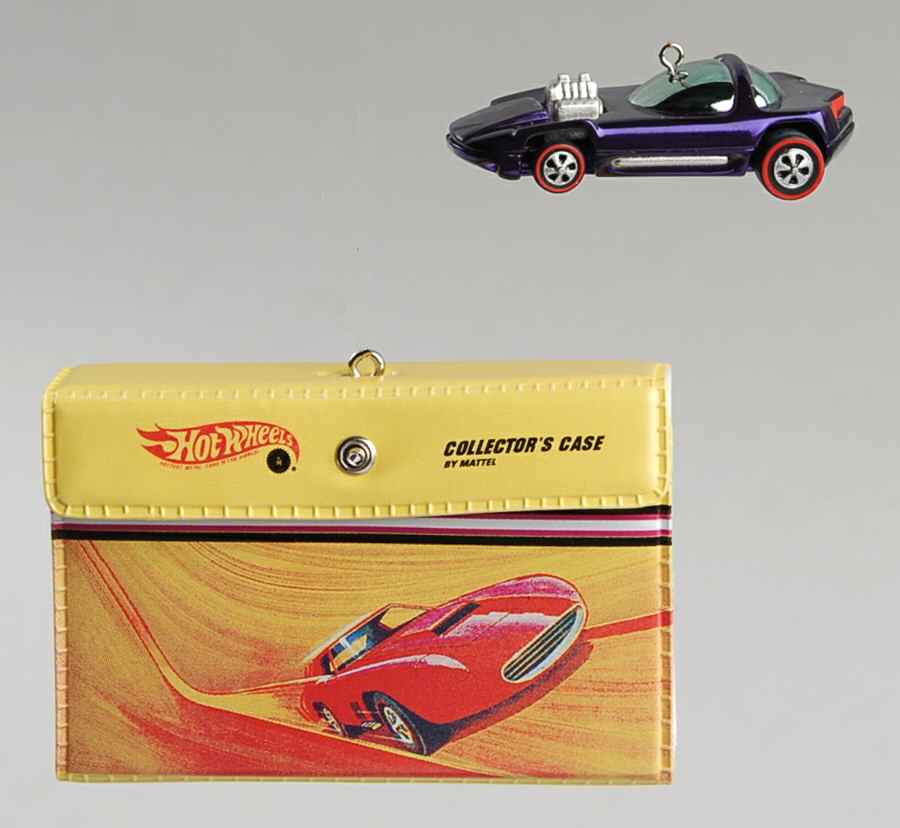 Hot Wheels 1968 Silhouette & Case - Boxed by Hallmark Gold Crown-1