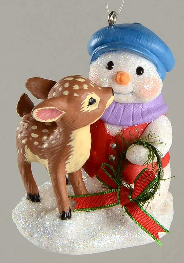 Snow Buddies 2004 Snow Buddies-Fawn - Boxed by Hallmark Gold Crown-1