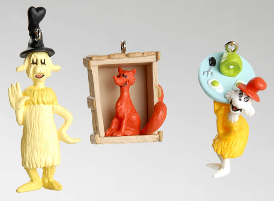 Dr Seuss Green Eggs And Ham - Miniature - Boxed by Hallmark Gold Crown-1