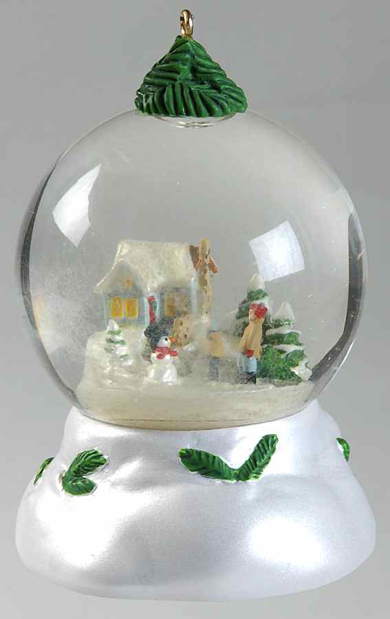 Winter Wonderland Bringing Home The Tree - No Box by Hallmark Gold Crown-1