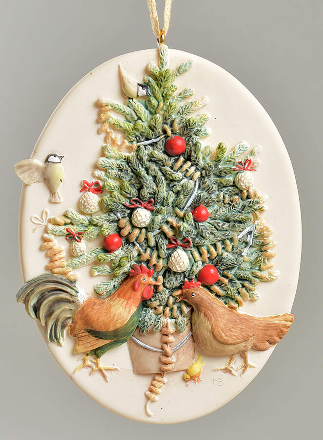 Nature's Sketchbook The Bird's Christmas Tree - No Box by Hallmark Gold Crown-1