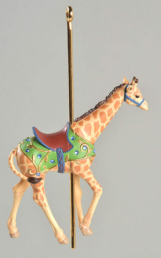 Carousel Ride 2005-Proud Giraffe #2 - No Box by Hallmark Gold Crown-1